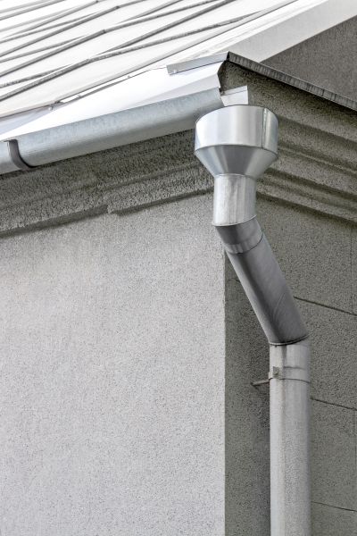 Galvanized Gutter Installation in Powell
