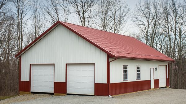 Barn Downspout Repair in Powell