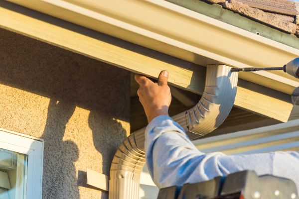 Aluminum Rain Gutter Service in Powell