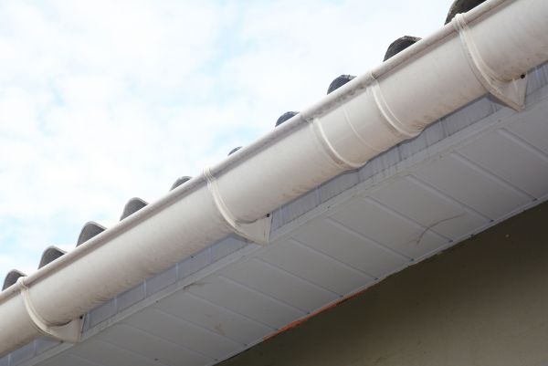 Plastic Gutter Installation in Powell