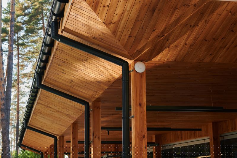 Wood Gutter Installation